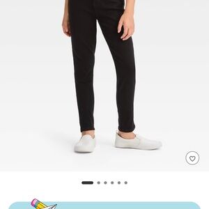 Toddler girl black Jeggings by Cat & Jack. Size 5T.